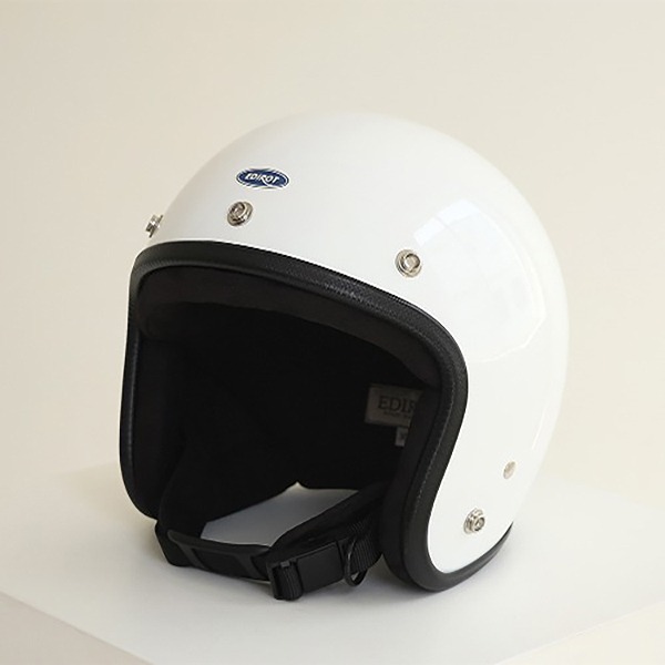 에딜롯 GT-W 클래식 오픈페이스 헬멧 GT-W OPEN FACE HELMET_WHITE